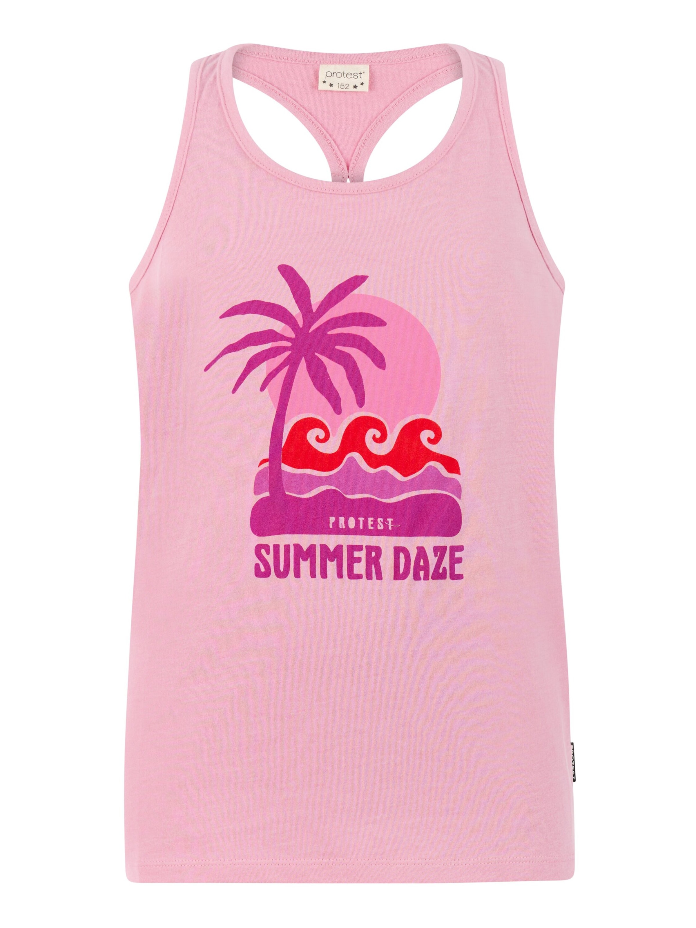 PROTEST Shirt 'PRTSyra JR' in Pink: Vorderseite