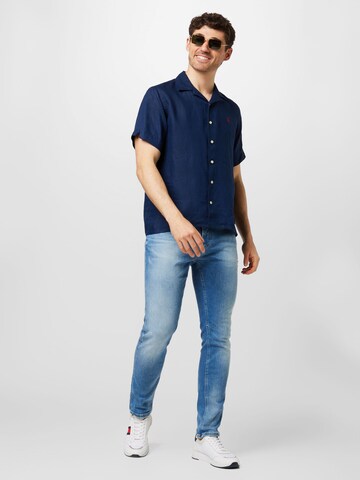 Polo Ralph Lauren Regular Fit Hemd in Blau