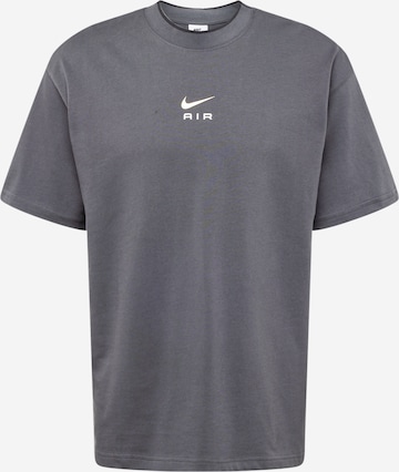 Tricou 'AIR' de la Nike Sportswear pe gri: față