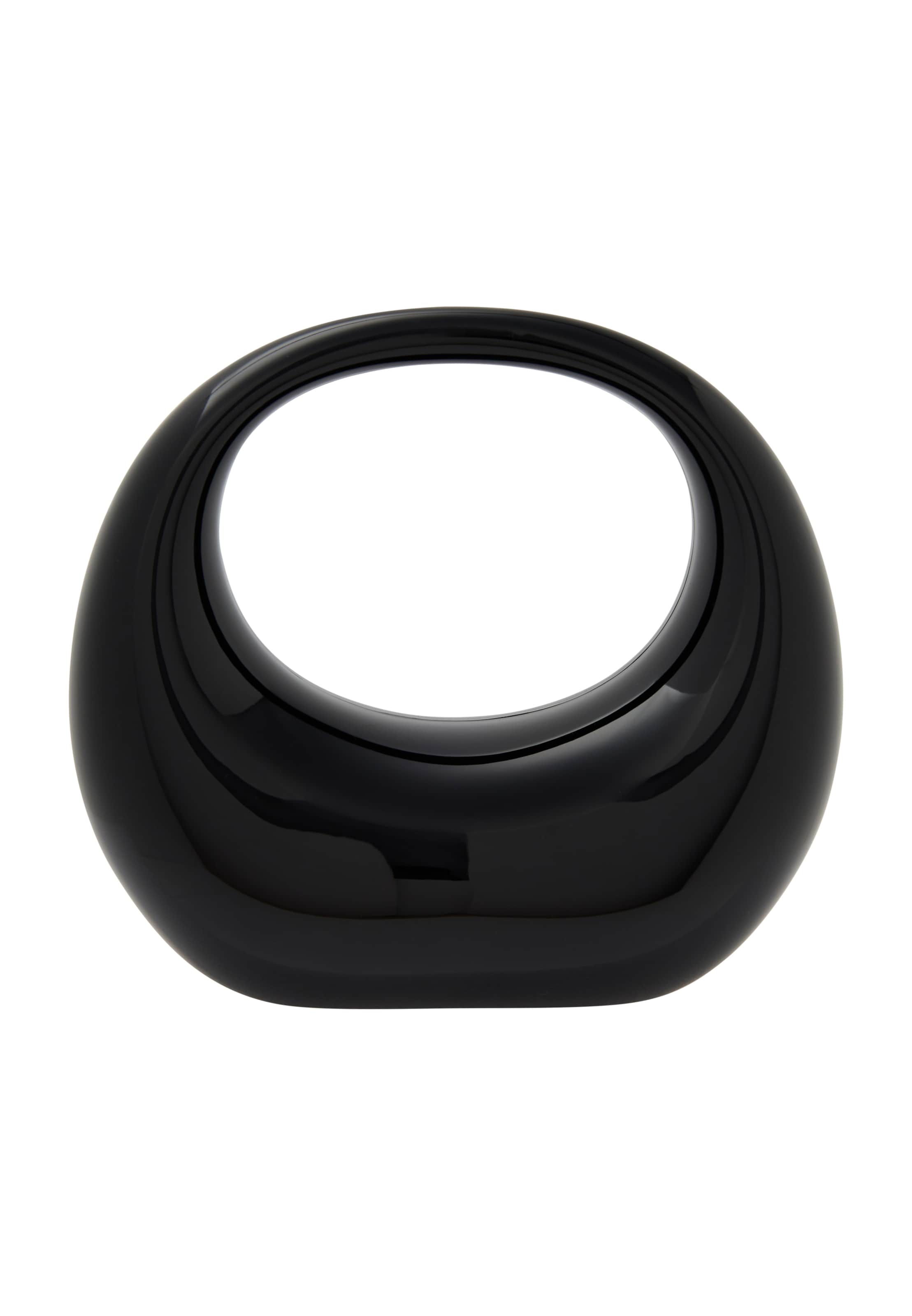 KRZY Handtasche in Schwarz: Vorderseite