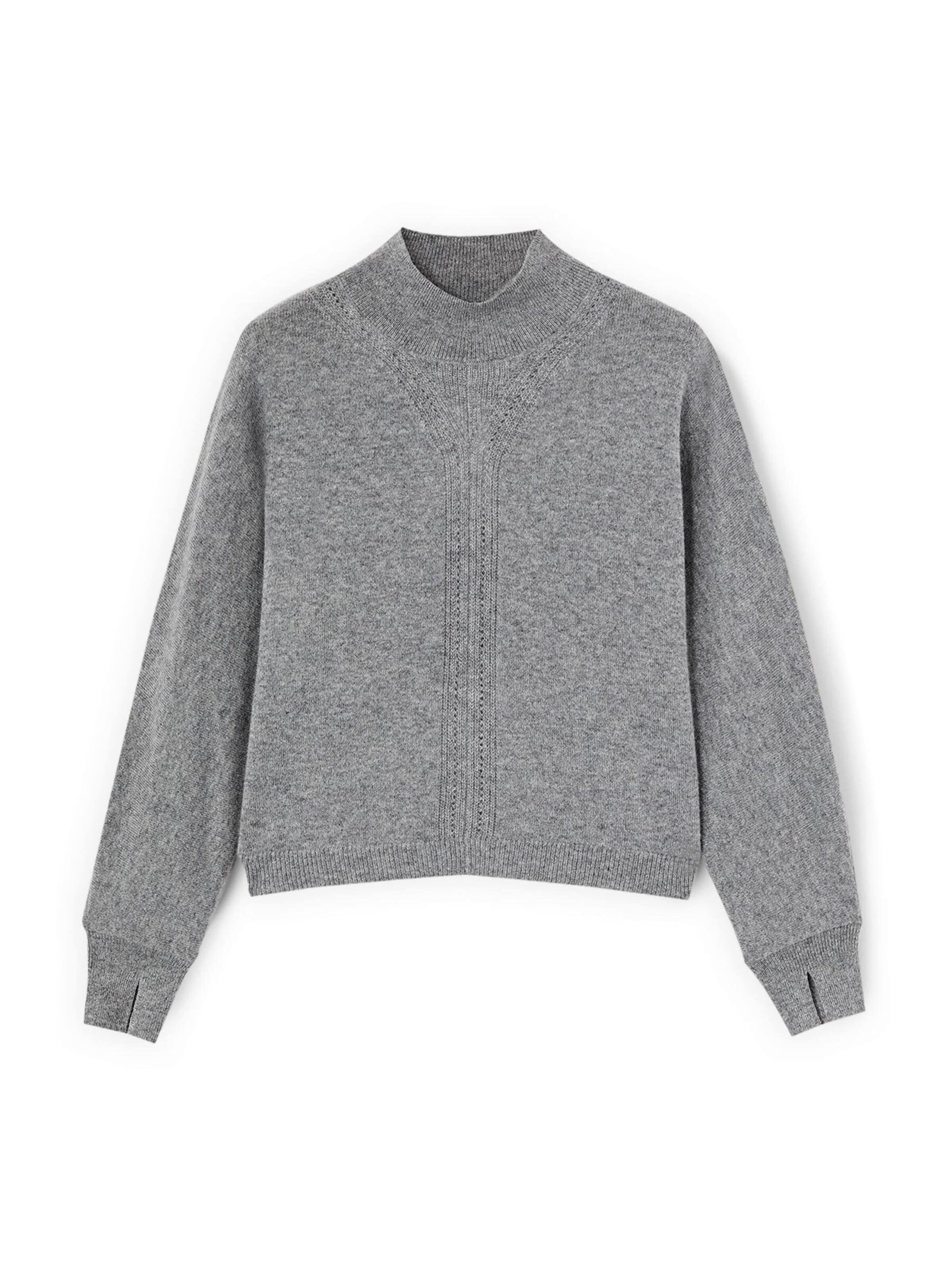 MOTIVI Pullover‌‌‌‌ in Grau: Vorderseite