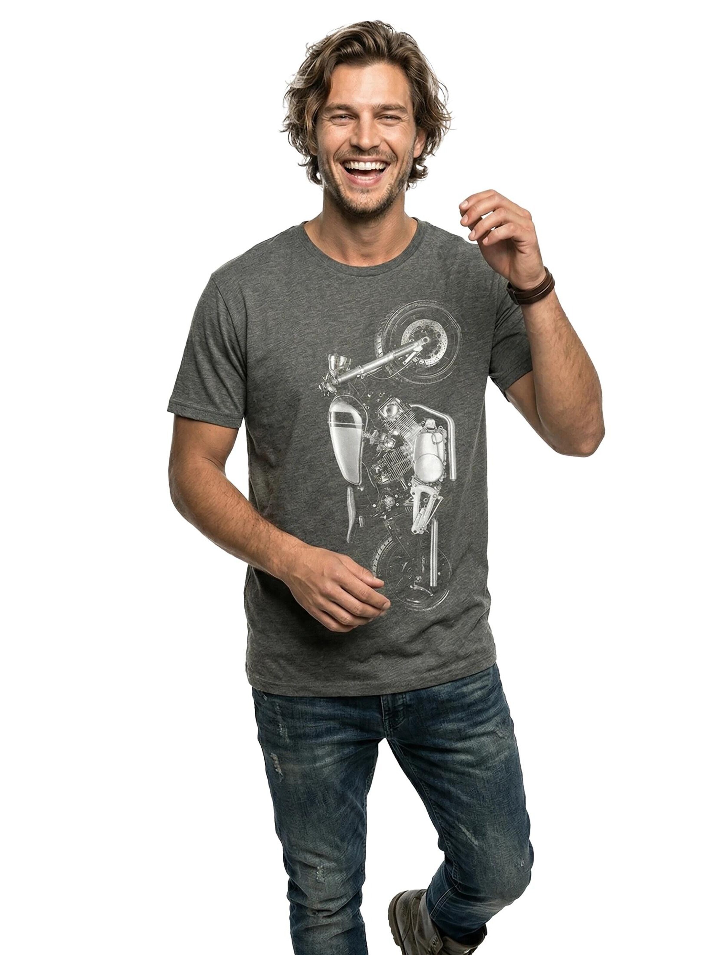 MAKAYA Shirt 'Virago' in Grey