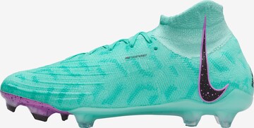 NIKE Soccer Cleats 'Phantom Luna Elite FG' in Green: front