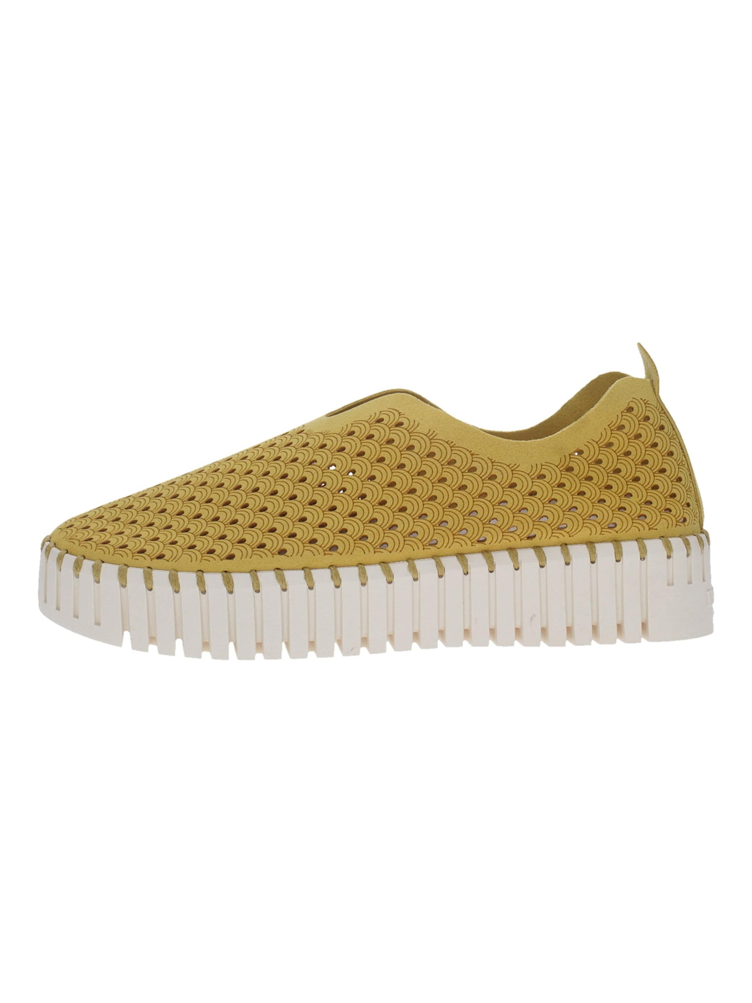 Slipper 'Ilse Jacobsen Mocassino Tulip' di ILSE JACOBSEN in giallo: frontale