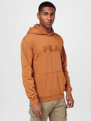 Sweat-shirt 'Bischkek' FILA en marron : devant