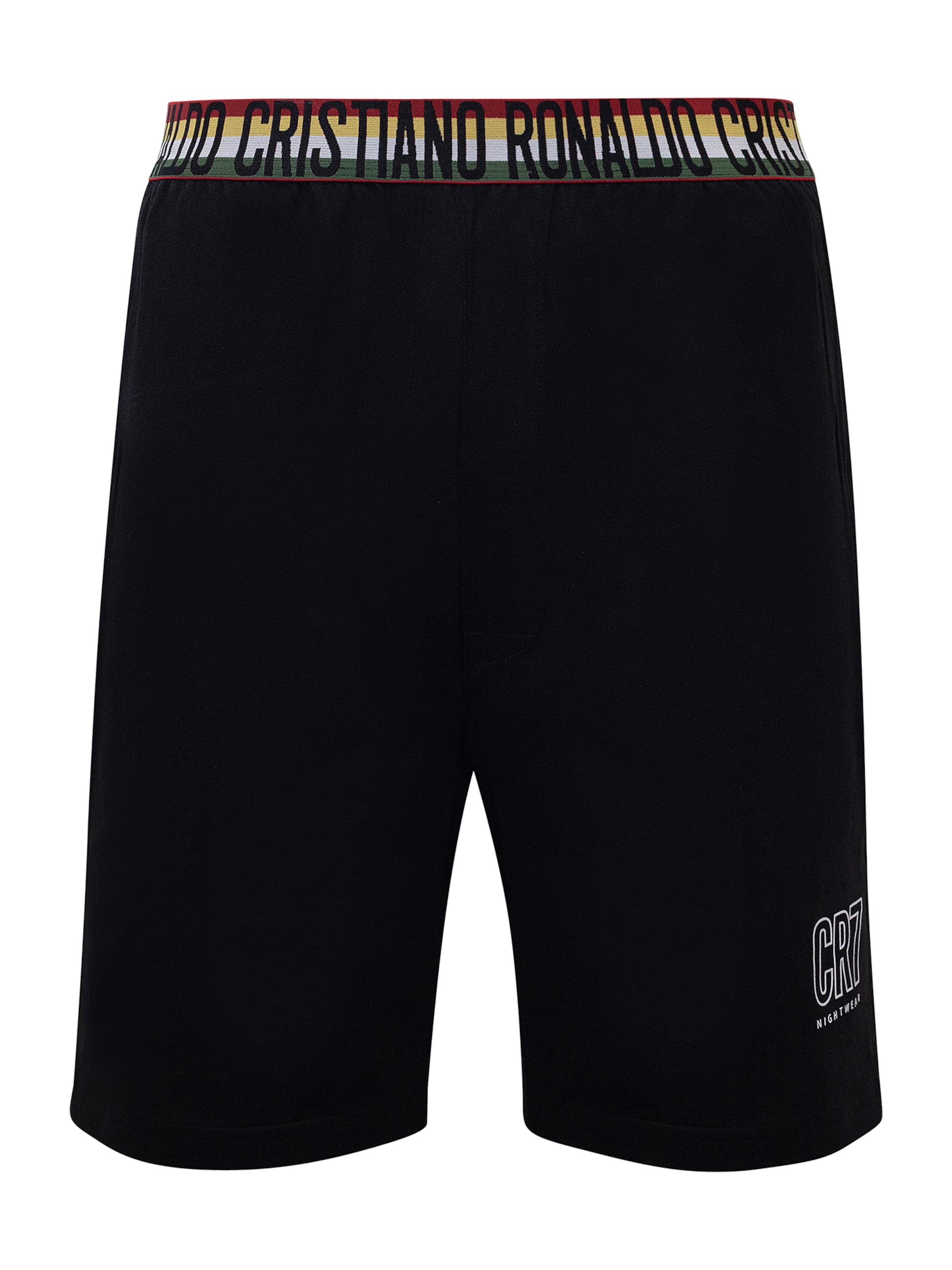 CR7 - Cristiano Ronaldo Pajama short 'World Cup Edition' in Black