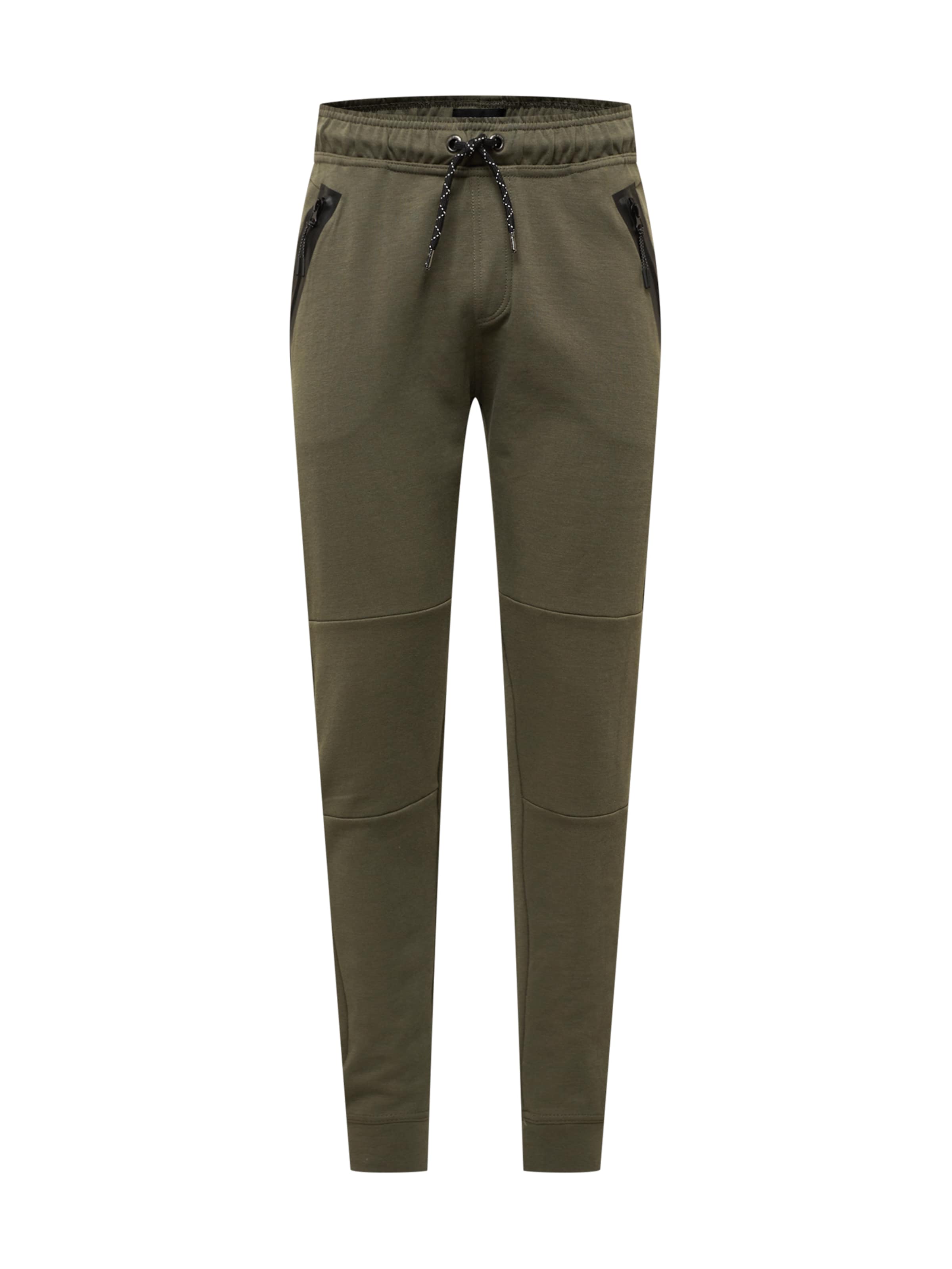 Effilé Pantalon 'LAX' Cars Jeans en vert : devant