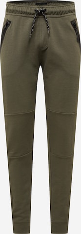 Cars Jeans Tapered Broek 'LAX' in Groen: voorkant