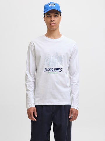 Maglietta 'JORYORK' di JACK & JONES in bianco: frontale