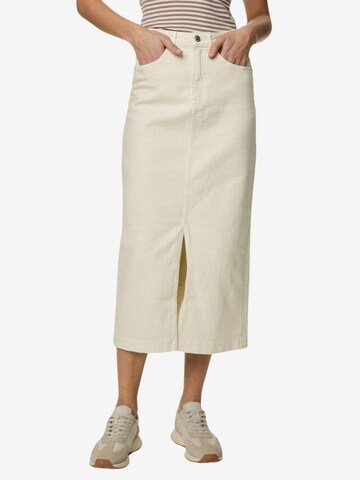 Gonna di Marks & Spencer in beige: frontale