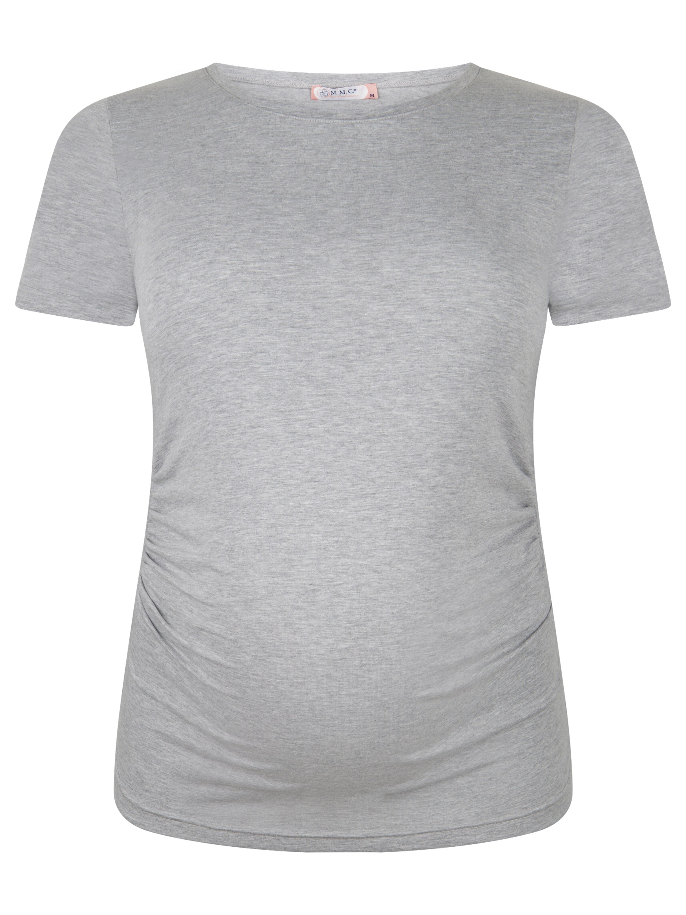 M.M.C. Shirt 'Basic Umstandsmode Kurzarm'‌‌ in Grau