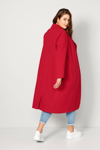 Angel of Style Between-Seasons Coat in Red