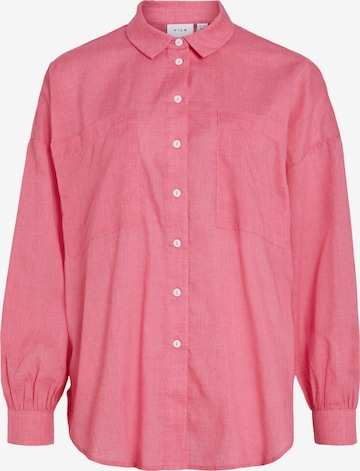 VILA Blouse 'Fabio' in Roze: voorkant