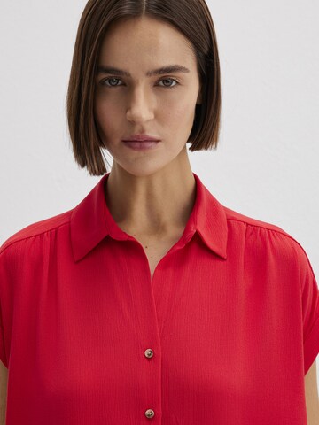 Mavi Blouse in Red