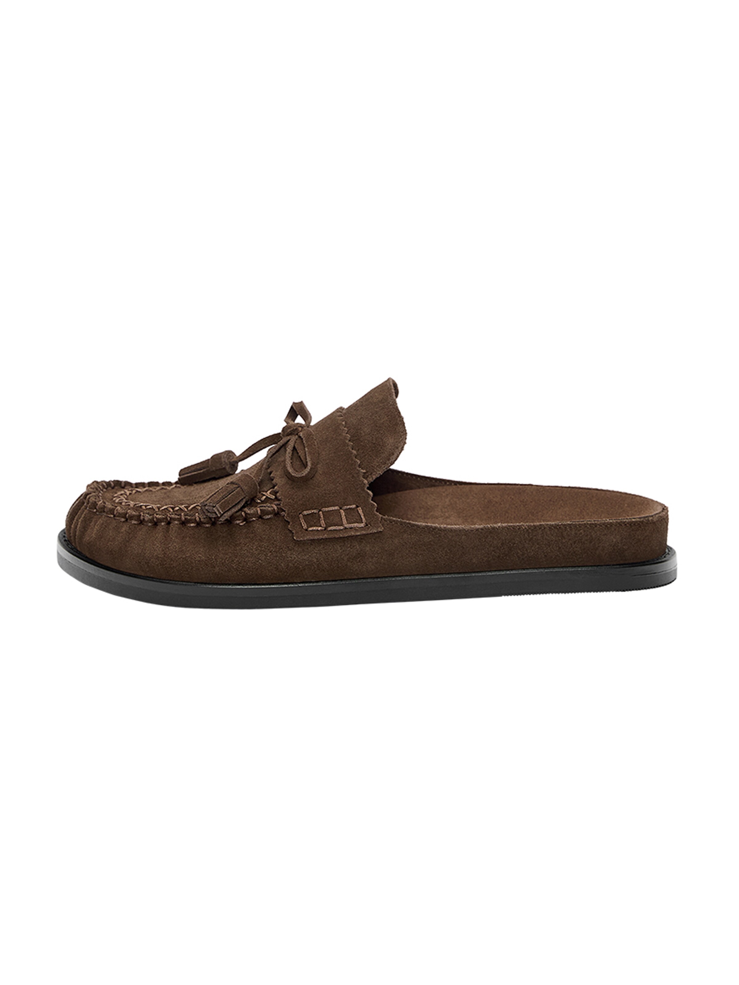 Mule Pull&Bear en marron