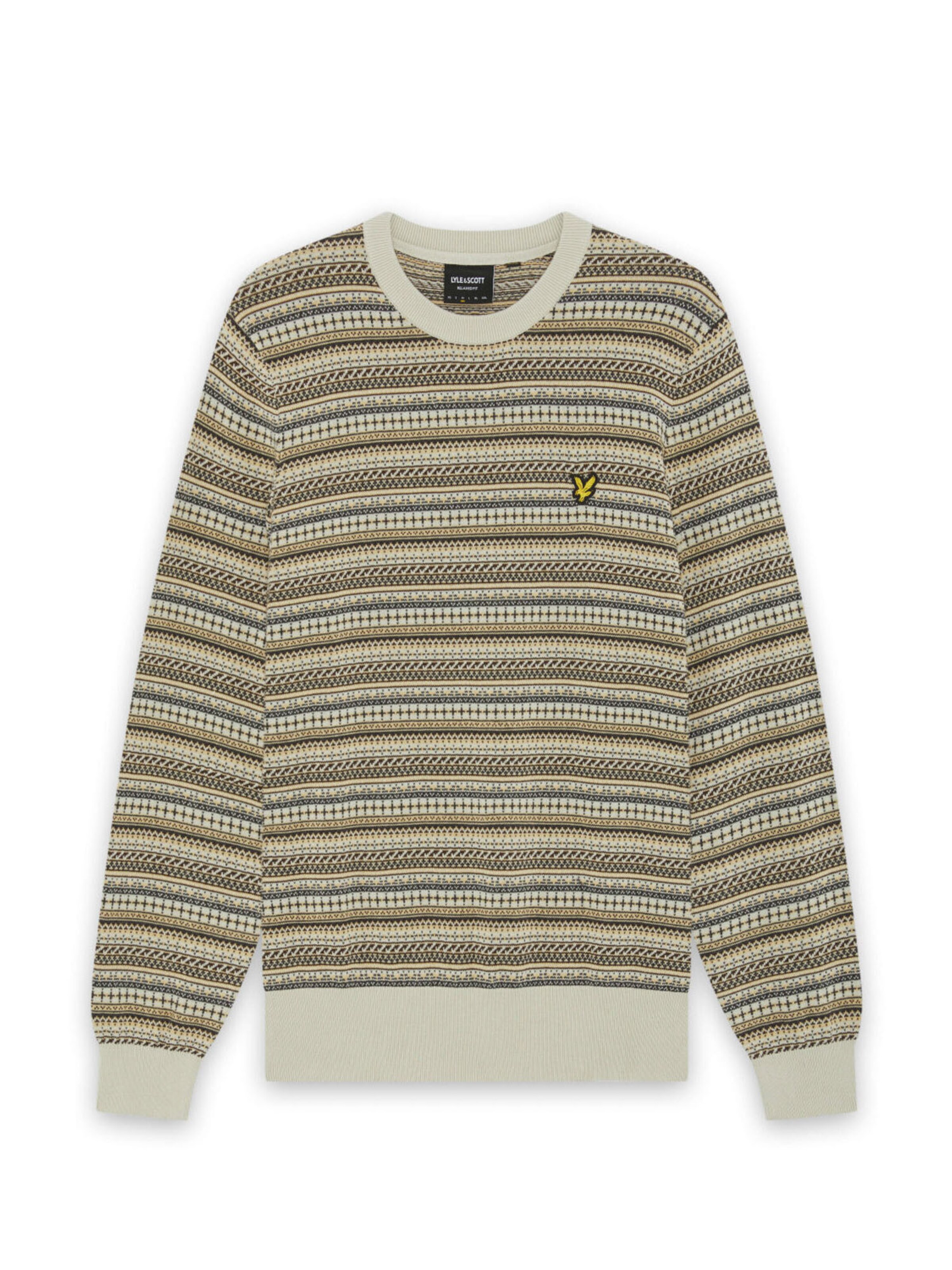 T-Shirt Lyle & Scott en marron : devant