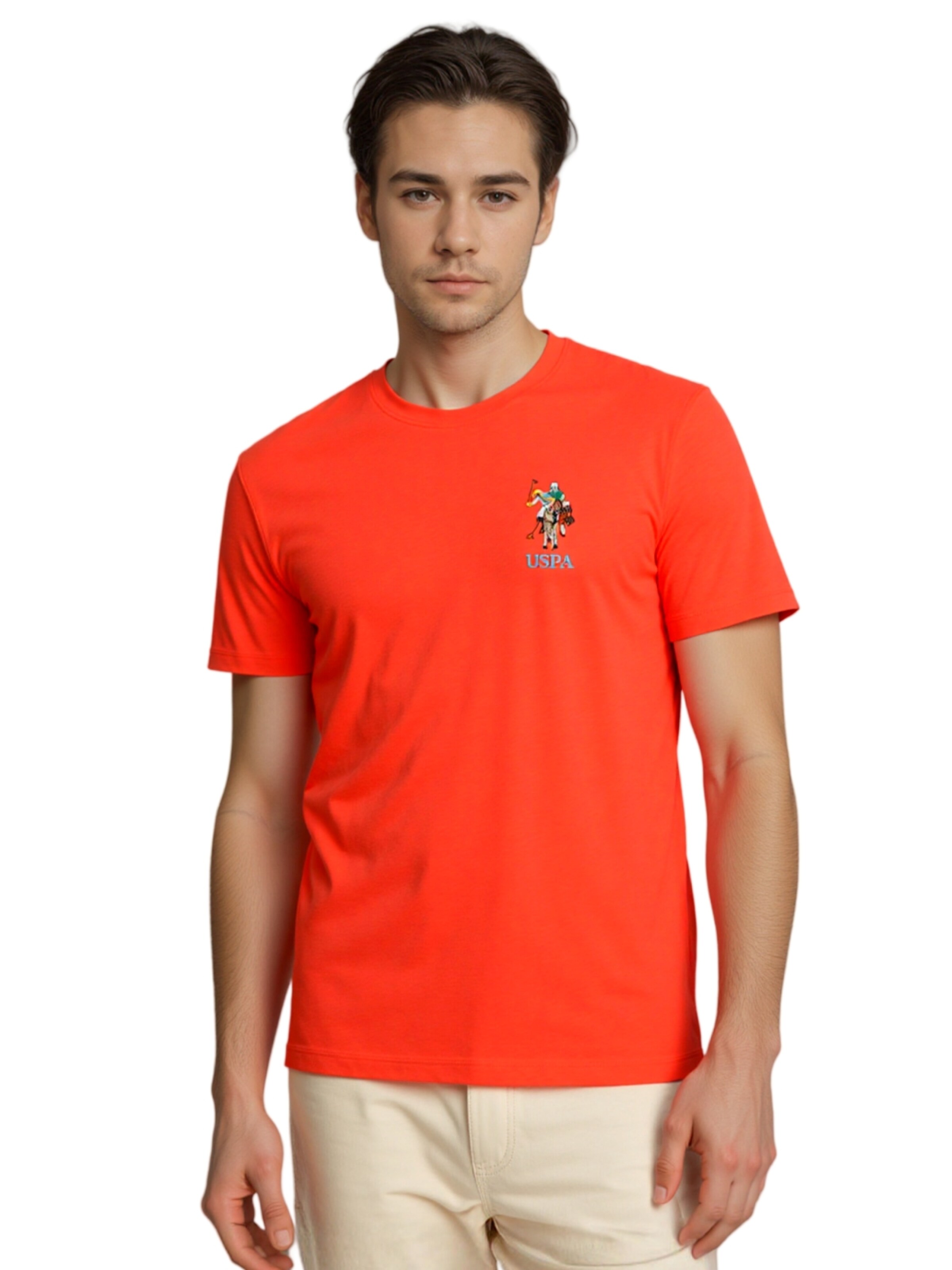 U.S. POLO ASSN. Shirt in Red: front