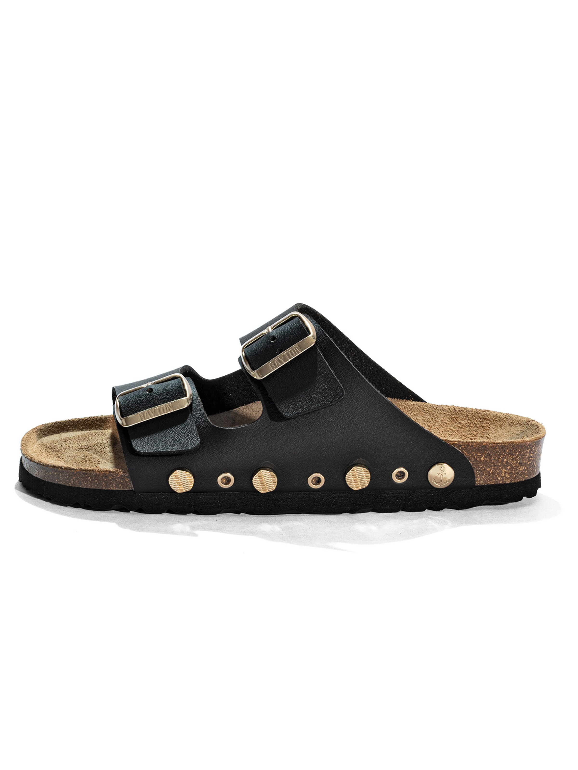 Zoccoletto 'RIVALTA' di Bayton in nero: frontale