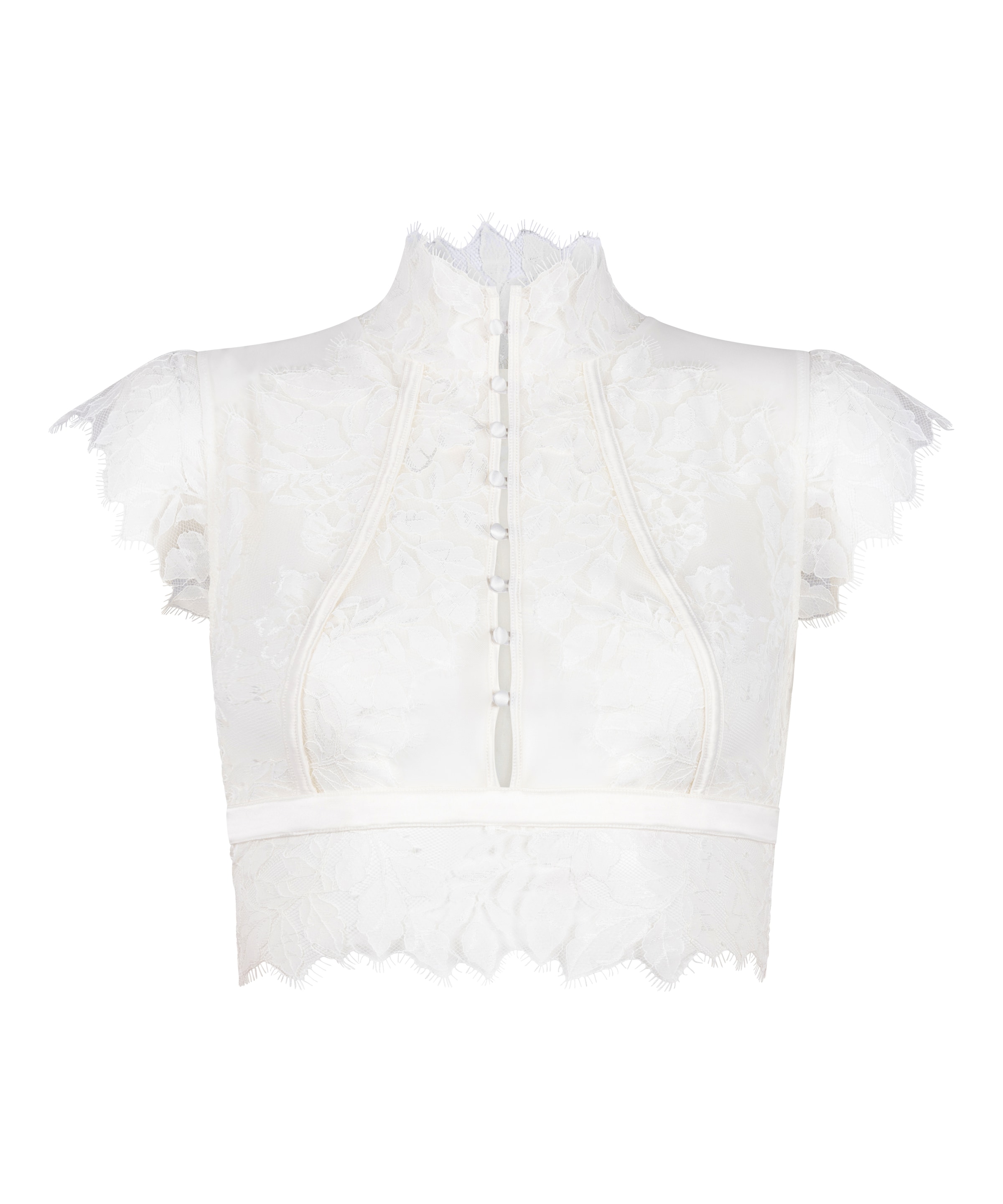 Hunkemöller BH 'Amelia' in Wit: voorkant