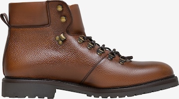 Henry Stevens Lace-Up Boots 'Barkley HB' in Brown