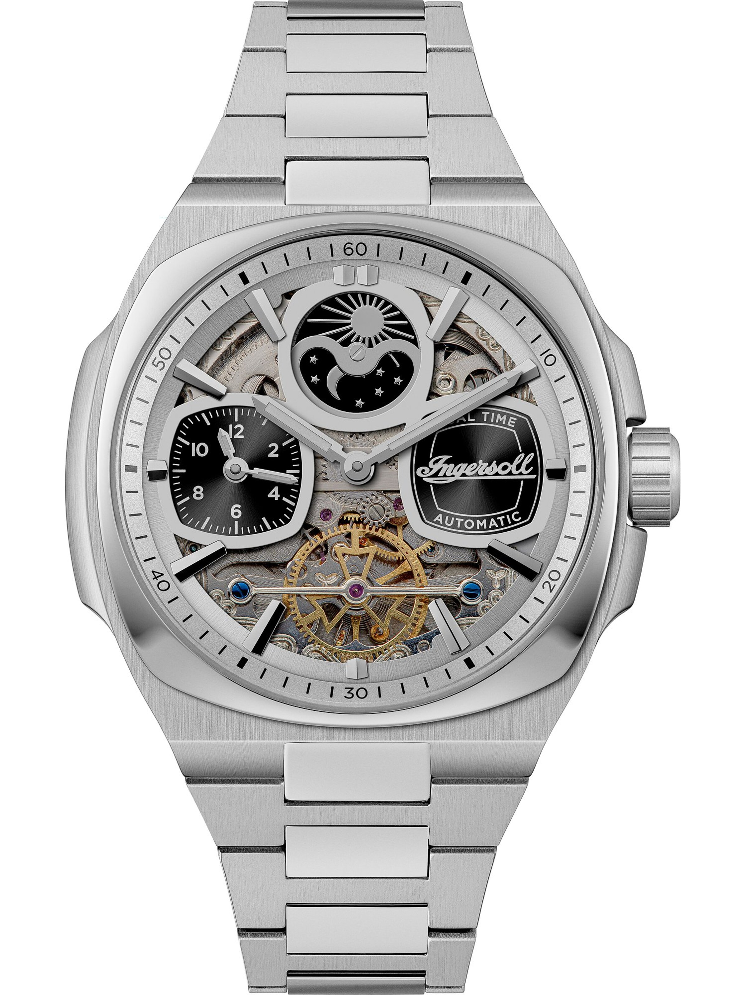 INGERSOLL Uhr in Silber: Vorderseite