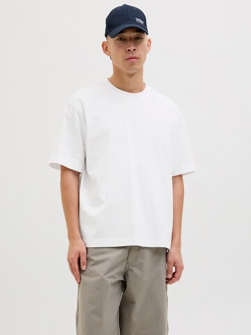JACK & JONES Shirt in Wit: voorkant