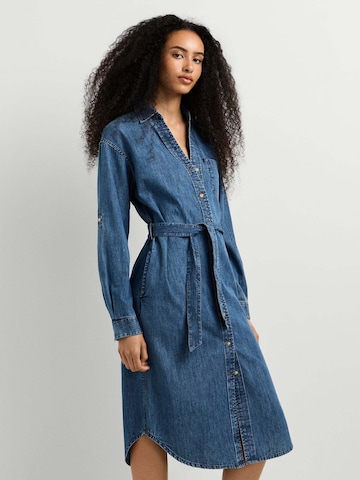 Pepe Jeans Skjortklänning 'Angie Classic' i blå