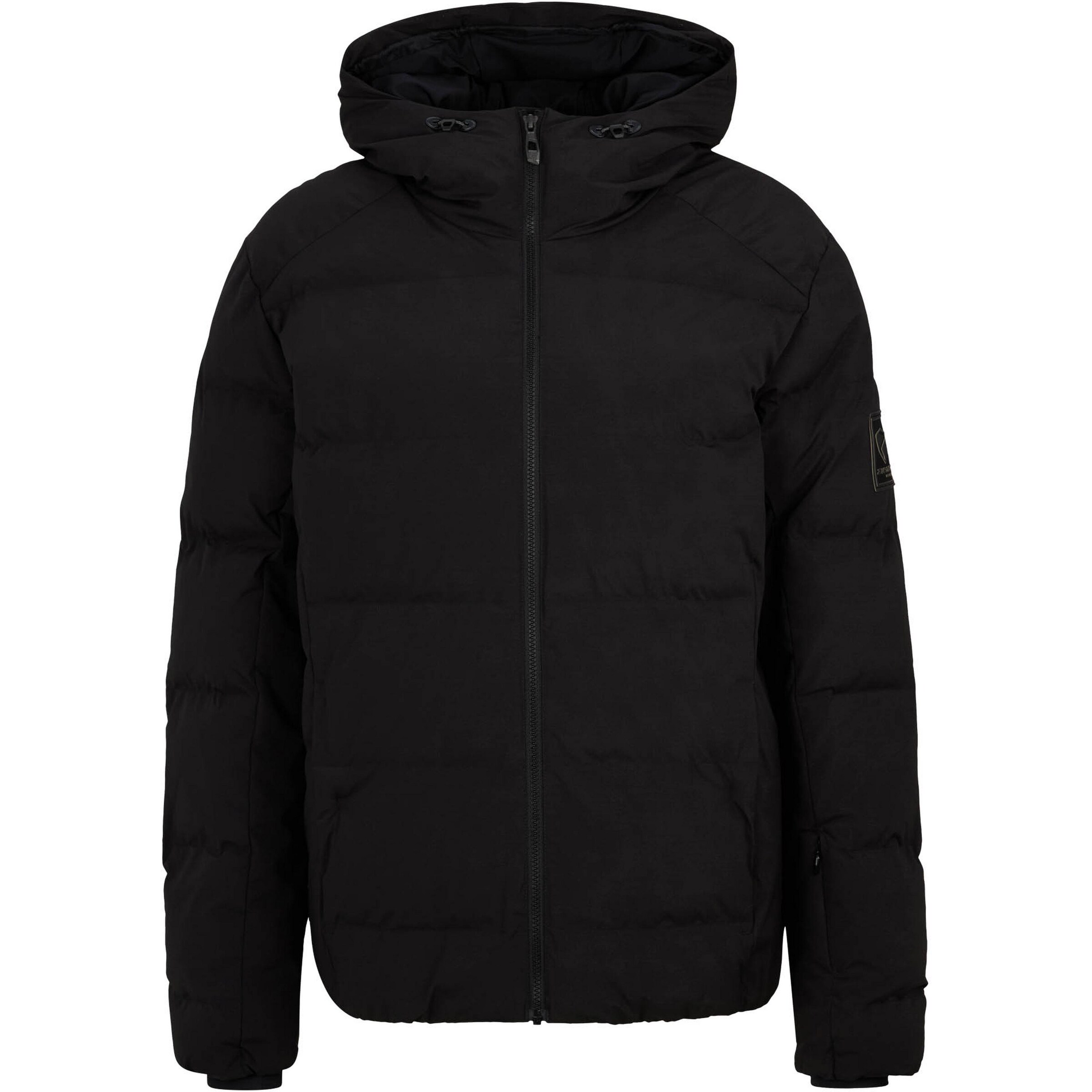 ZIENER Athletic Jacket 'Tyers' in Black: front