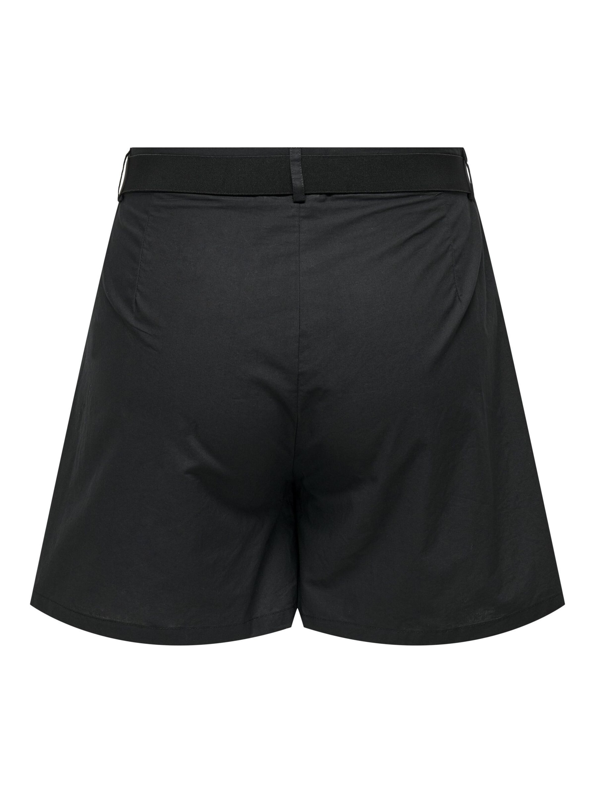 ONLY Carmakoma - regular Pantalón plisado en negro