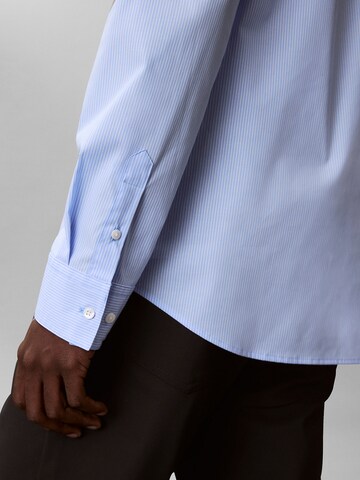 Coupe slim Chemise Calvin Klein en bleu