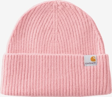 Carhartt WIP - Gorros 'Gabe' em rosa: frente
