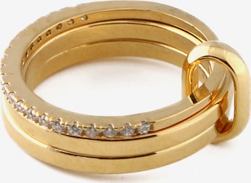 Orelia Ring in Gold: front