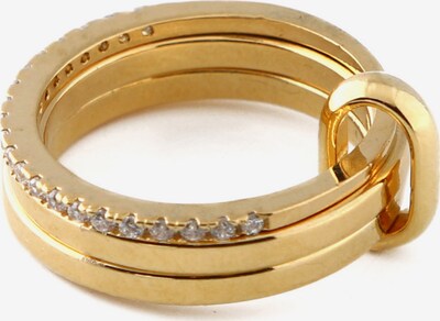 Orelia Ring in Gold / Transparent, Item view