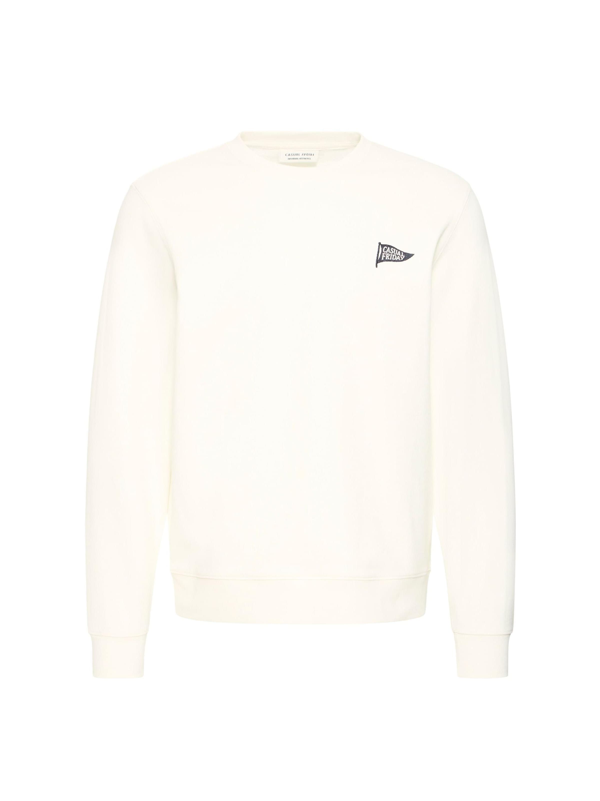 Casual Friday - Pullover ' CFSkovlund ' em branco: frente