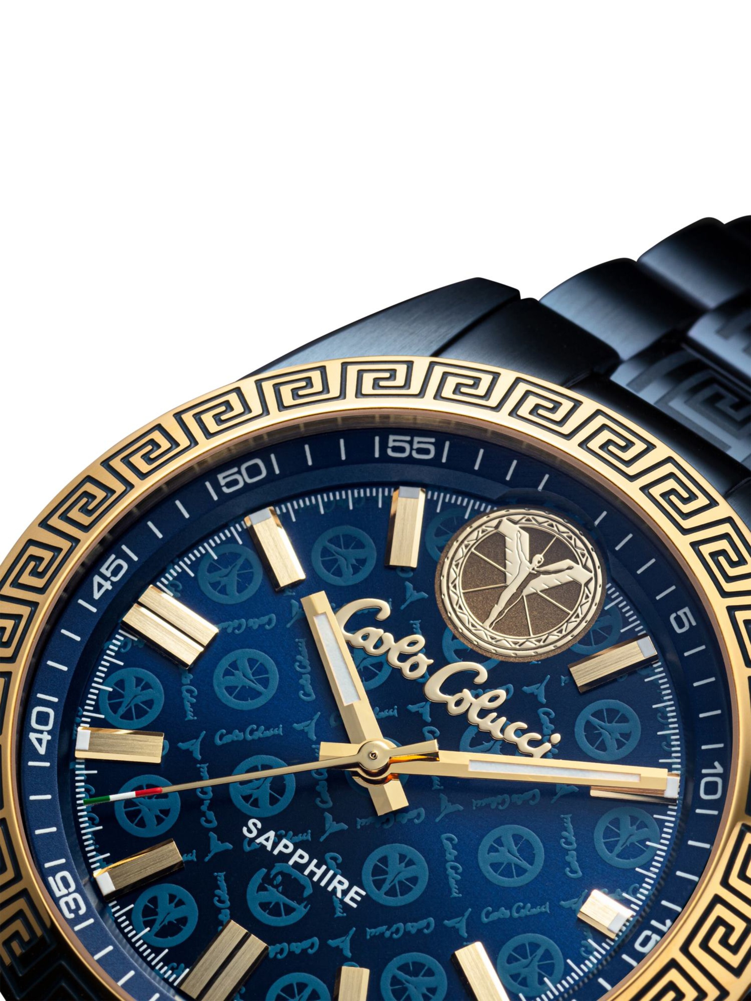 Carlo Colucci Uhr ' Dottori ' in Blau