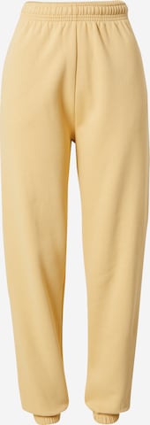Kendall for ABOUT YOU Loose fit Pants 'Dillen' in Yellow: front