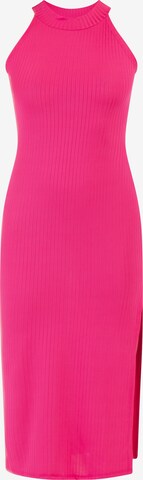 faina - Vestido em rosa: frente