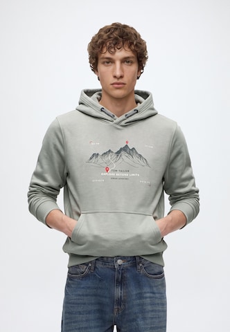 TOM TAILOR Sweatshirt in Green