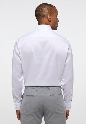 ETERNA Slim fit Button Up Shirt in White