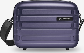 Trousses de toilette 'Collection 04' Pactastic en violet : devant