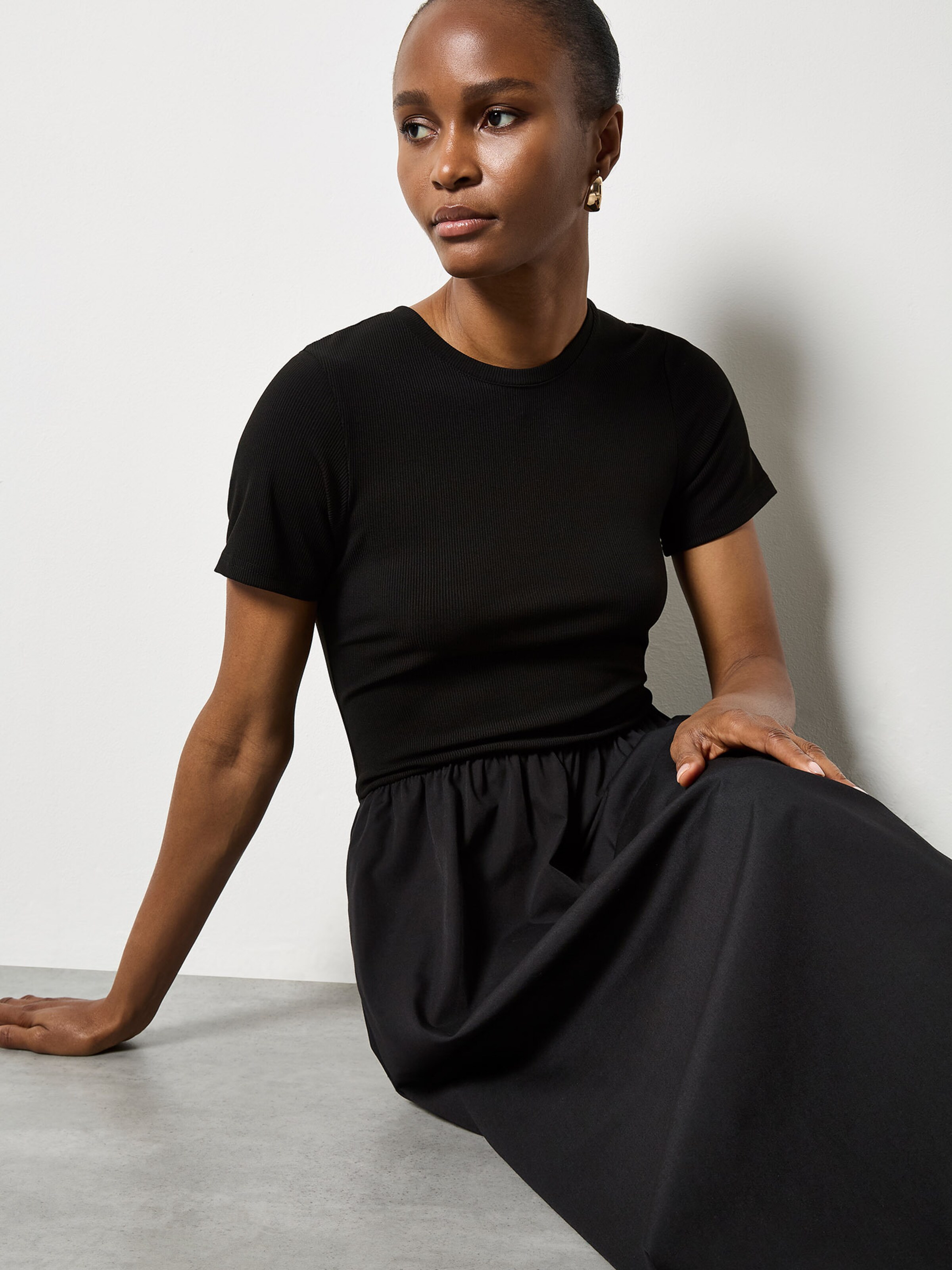 Apricot Dress ' ' in Black | ABOUT YOU