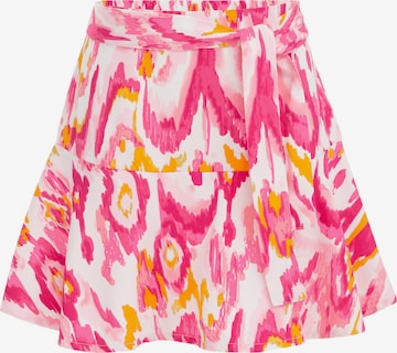 WE Fashion Regular Skirt in Pink