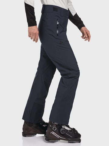 Regular Pantalon outdoor 'Pine' Schöffel en bleu