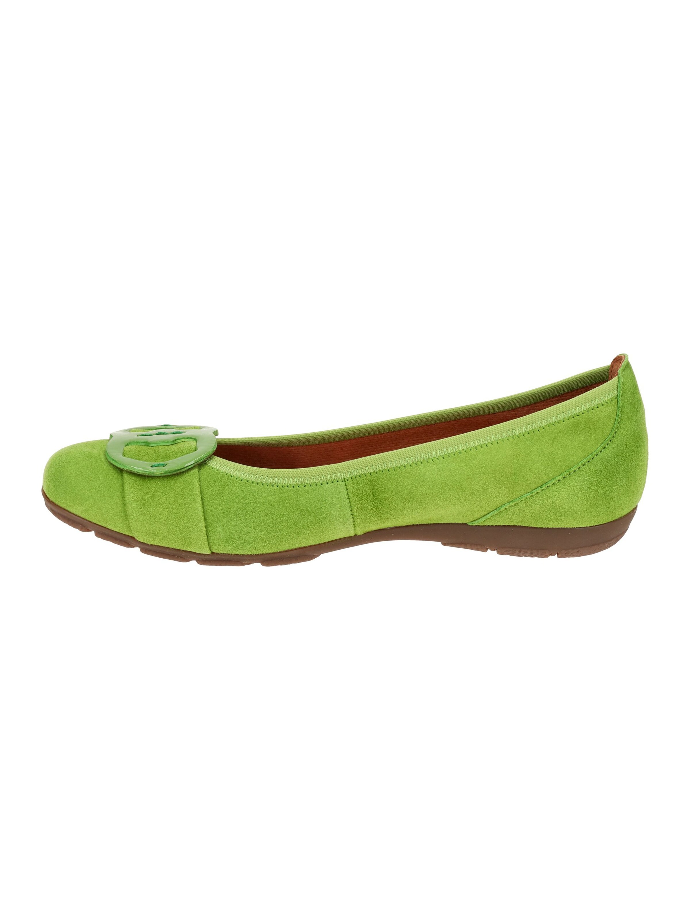 GABOR Ballet Flats in Green