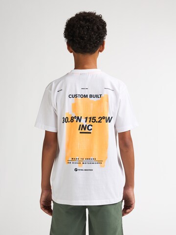 T-Shirt Petrol Industries en blanc