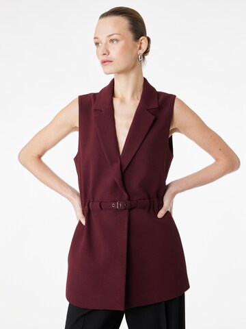 Koton Gilet in Rood: voorkant