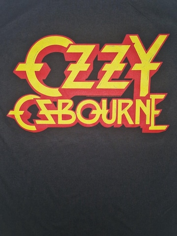 Ozzy Osbourne - Camiseta 'Ozzy Osbourne Ozzy Logo  T-Shirt' en negro