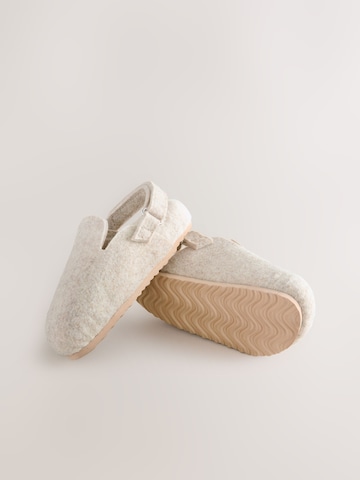 Next - Zapatillas de casa en beige