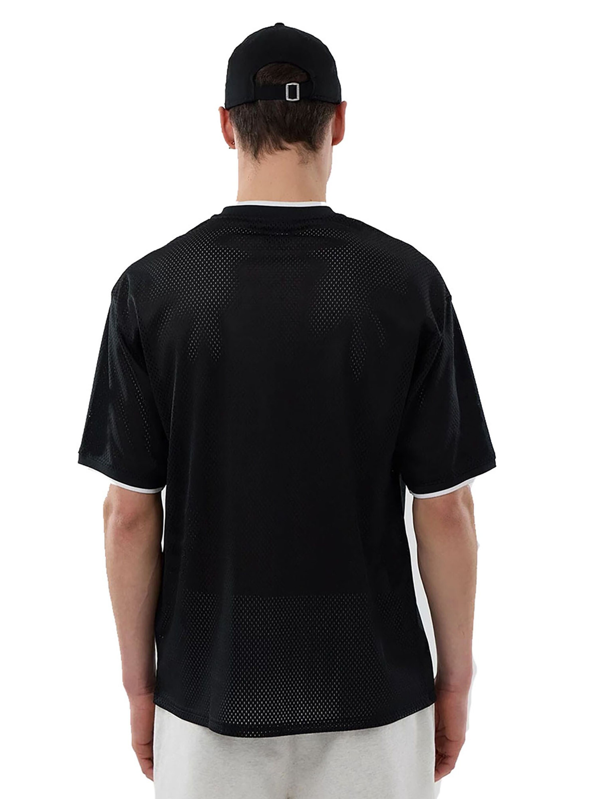 NEW ERA Shirt 'NBA Chicago Bulls'‌‌‌‌ in Schwarz