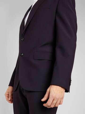 BOSS Slim fit Suit 'Huge' in Purple